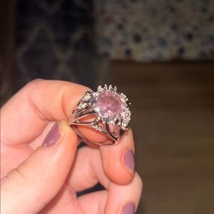 Gorgeous pink ring